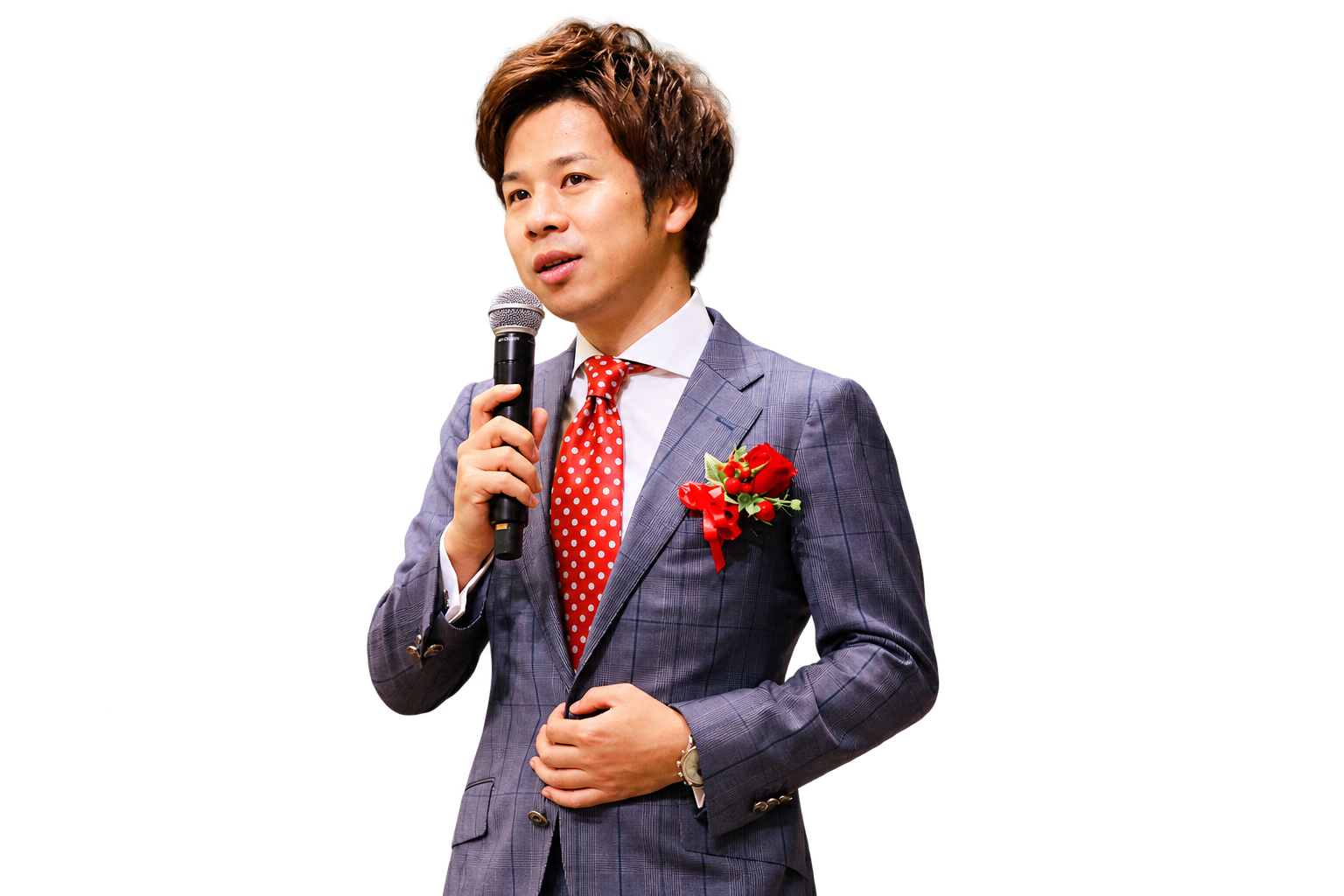 講演する菅原由一